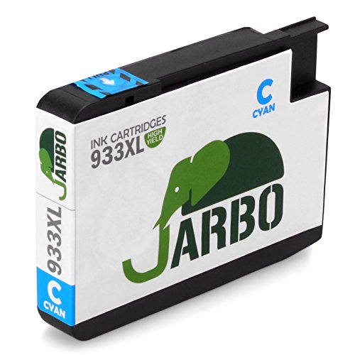 JARBO Kompatibel 932XL 933XL Tintenpatronen 1Set+1Schwarz Hohe Kapazität kompatibel zu Officejet 6100 6600 6700 7110 7610 7612 Printer (2 Schwarz,1 Cyan,1 Magenta,1 Gelb) - 4