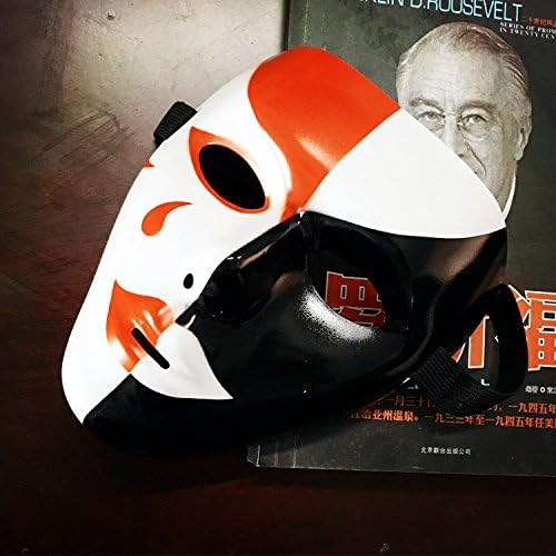 SunMian Street Dance V angels ghost dance-hand-painted white terror of men and women pushing decorated Halloween masks Men, new demon-Pope