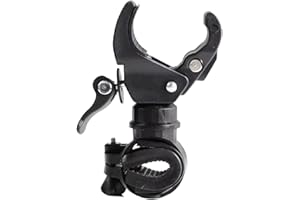 AIBAIDMING Bike Torch Clamp 360 Rotatable Bicycle Light Holder Bicycle Flashlight Mounting Clip for Bicycle LED Lamp