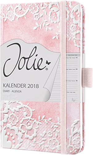 Preisvergleich Produktbild Sigel J8308 Wochenkalender Jolie 2018, ca. A6, Rose Dreams - viele Modelle