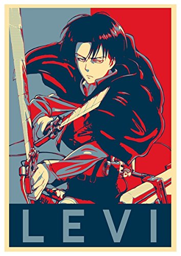 Instabuy Poster Attack on Titan Propaganda Levi - A3 (42x30 cm)