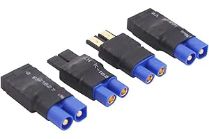 OliRC 4 pièces Traxxas TRX à EC3 Style Mâle Femelle Adaptateur Connecteur RC (C153-4)