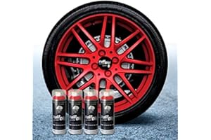 Sophisticauto – Lote de 4 aerosoles Full Dip – Vinilos líquidos (400 ml), color rojo