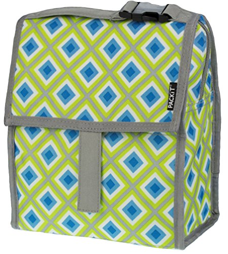 Pack it PKT-PC-GEO Geometric Kühltasche, 4,7 L, Wassertanks