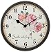 Produktbild LENRUS Country Wanduhr, 30CM nostalgische Vintage Style Silent Non-tickende Wanduhren, Wand-Dekor für Küche, Büro, Retro Timepiece Home Decor Zubehör