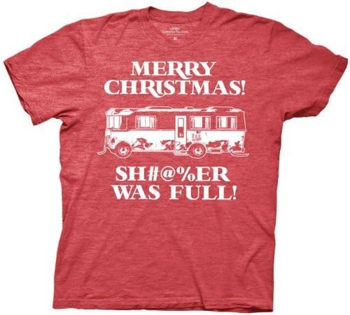 Christmas Vacation Merry Christmas Shitter Was Full Griswolds Adult T-shirt