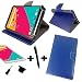 Produktbild Starter Set: Archos Tablet 101D Neon 10.1 Tablet Hülle X10 10 Zoll mit Standfunktion + Staub Stöpsel + Touch Pen - 3 in 1 10 zoll Blau *