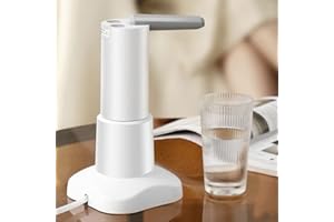 Dispensador de agua para botellas Kamanan, dispensador de agua eléctrico portátil, bomba de agua potable, recargable por USB, bomba automática de agua para el hogar, oficina, camping
