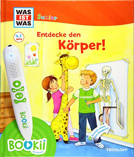 BOOKii® WAS IST WAS Junior Entdecke den Körper!: Über 600 Hörerlebnisse und interaktive Spiele! (BOOKii / Antippen, Spielen, Lernen)