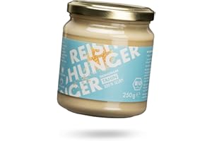 Reishunger BIO Tahini, 250g - Vegan & Glutenfrei - Cremige Sesampaste aus 100% Sesamsamen - Ideal für Hummus, Marinaden & Dip