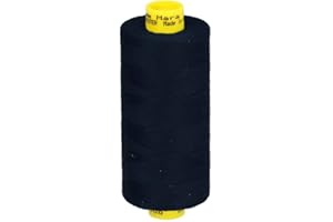 Gütermann - Filato Mara 120, filo da cucito in poliestere, 1000 m, resistente ai raggi UV, blu scuro