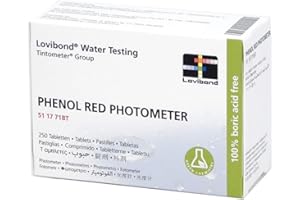 CERTIKIN Lovibond Phenol Red Photometer 250 pH Tablets