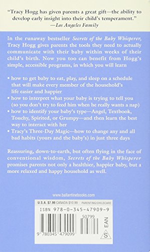 Book's Cover of Secrets of the Baby Whisperer: How to Calm, Connect, and Communicate with Your Baby