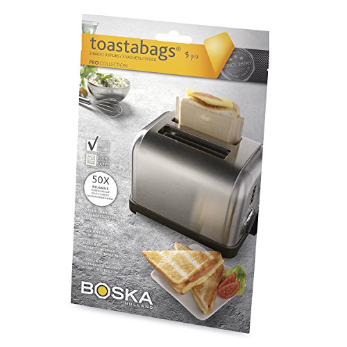Boska 13030 Toastbeutel 3 Stück, Stoff, braun 3 Einheiten - 7