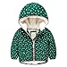 Produktbild Longra Kinderjacke Winterjacke Sportjacke Übergangsjacke Kinder Daunenmantel Daunenjacke Outdoor Steppjacken Mit Kapuze Down Jacket Warme Mäntel Winterjacke (130CM 7Jahre, Green)