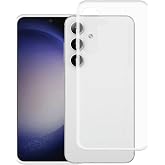 GGM GİYİM &amp; AKSESUAR Samsung S25 ile Uyumlu Şeffaf Silikon Kılıf Şok Emici &Ouml;zellikli Full Kasa Koruma Sağlayan Şeffaf Kılıf