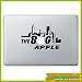 Produktbild "NY The Gig Apple New York " Apple " Aufkleber Sticker für Macbook Air 11 13, Macbook skin 13, 15, 17 Zoll inch Apple Notebook Aufkleber ohne Hintergrund Tattoo Vinyl PEGATINA Apple Mac