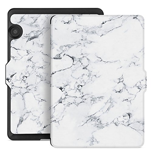 Ayotu Kindle Voyage H  lle--Case Cover Mit Auto Sleep Wake Funktion nur geeignet f  r Amazon Kindle Voyage   6  Zoll 2014  KV-09 The Marble Pattern