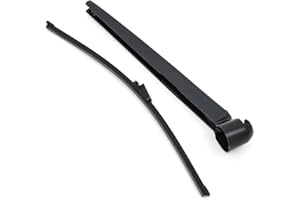 PGONA Diyi arrière de rechange Balai Bras d'essuie-glace arrière + essuie-glace Raclette Kit pour VW T5 Transporter/Multivan 2003 Onwards, Single Rear Door Version