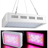 bombillas led invernadero ☀ Fuente de Luz de Alto Grado: Nuestra planta de cultivo de luz se adopta como fuente de luz de alto grado con chips de doble led, 120 cuentas de led (68Red, 16Blue, 12White y 24Sodium).