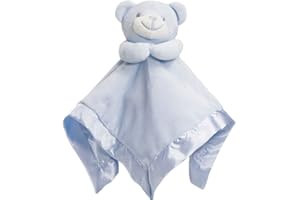 ONLYBEE Baby Bear Satin Lined Comforters - 4 Colours (Blue)