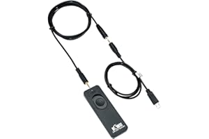 KIWIFOTOS UR232F2 Fernauslöser Kabel für Sony A7S III, ZV-1 A9 A7 II III A7R II III IV A7S II A6500 A6400 A6300 A5100 RX10 II III RX100II RX100III RX100M5 RX100M6 HX90 Sony RM-SPR1 Ersatz