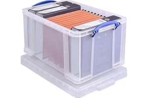 Really Useful Box Aufbewahrunsbox/48C 402x315x610 mm transparent PP Inh.48 Liter