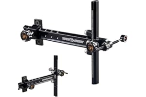 SHARROW Archery Recurve Bow Sight Aluminum Alloy Single Pin Target Recurve Sight for Beginners Bow and Arrows Accessories