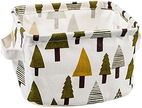 KRIS CARPENTER Tree Pattern Storage Stationery Jewelry Cosmetic Linen Case