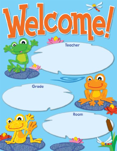 Preisvergleich Produktbild Funky Frogs Welcome Chart