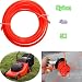 Produktbild mark8shop 4 mm x 5 m Flexible Nylon Trimmer Line Seil für die meisten Benzin Rasentrimmer Maschine