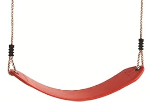 LITTLE DUCK BEAR LTD Flexible Wraparound Sling Swing Seat For Children's Swing Frames - Red.