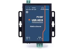 PUSR RS485 RS232 RS422 Seriale a Ethernet Convertitore Modbus RTU a TCP Gateway 1 Port USR-N510