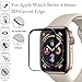 Produktbild Cooljun Für Apple Watch Series 4 40mm Schutzfolie 3D Curved Panzerglas iWatch 4 40 Folie Screen Protector 9H Härte Displayschutz
