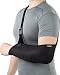 Produktbild Schwarz Mesh Armschlinge, bietet einen effektiven und bequem Arm Ruhigstellung. Erhältlich in 5 Größen