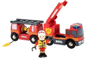 BRIO World - 33811 Brandkårens stegfordon med ljus och ljud