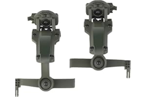 TS TAC-SKY Adaptador De Riel For Casco Táctico, Accesorios De Tiro For PELTOR ComTac Airsoft, Montaje De Auriculares Compatible con Ops Core ARC Team Wendy MLOK Rail (Color : OD)