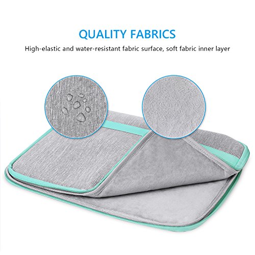 SAVFY 12.9 Zoll Laptop Sleeve 11 11,6 12.9 Zoll Laptoptasche Tasche Case Macbook Hülle, Laptop Tasche für Apple New Macbook 2015, blau - 4