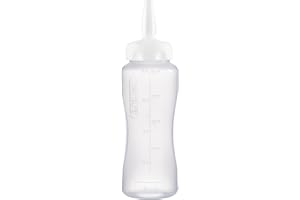 ARAVEN Dispenser per salse, 50 cl, bianco