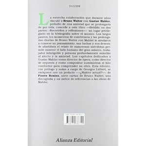 Gustav Mahler (Alianza Música (Am))