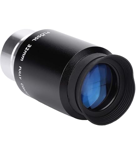 Kit de ocular de telescopio de 1.25 pulgadas con 3 oculares Plossl de 0