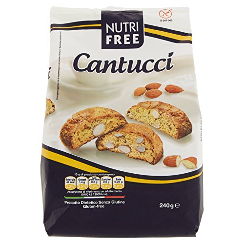 Nutri Free Cantucci - 4 x 240 gr, Senza glutine