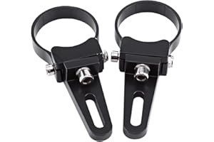 ‎AKOZON Schelle Lampenbügel 60Mm, 2 Stück 1 3 Aluminium, 3 Rohr Bull Überrollbügel Halterung Brat Klemmen Bullbar Montageklemmen, 1 1,25 1,5 1,75 2 2,5 Überrollbügel Klemmen Halter LED Auto LKW Off