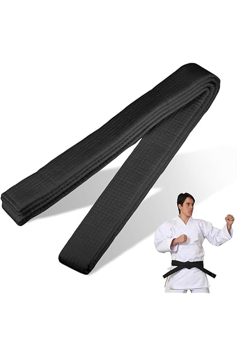 Pack De 2 Ceintures De Judo Et Karaté 200 Cm – Jaune Et Blanc – Coton Renforcé – Arts Martiaux