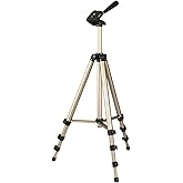Hama Camera Tripod Star 700 EF | Light Tripod with 3-Way Head | Photo Tripod with 42.5-125cm Height | Tripod Including Carryi