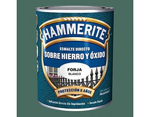 HAMMERITE - Esmalte Antioxido Forja Verde Hammerite 750 Ml