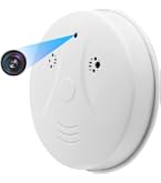 Caméra Espion WiFi 5G/2.4G Détecteur De Fumée – 1080P HD – 10h Batterie – Vision Nocturne – Détection Mouvement – Caméra Cachée Intérieur