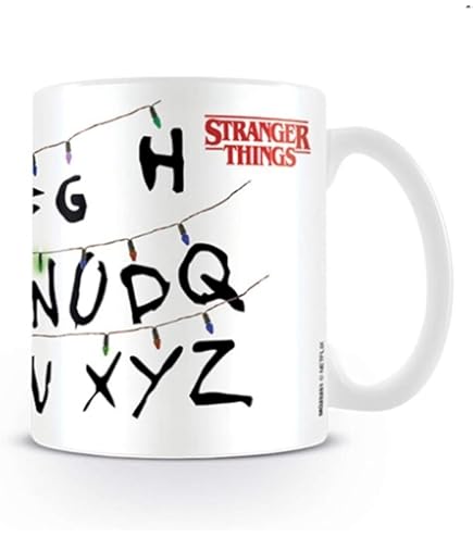 GR8Shop Lucas Eleven Dustin Will Mike Friends Don't Lie Bianco Tazza Di