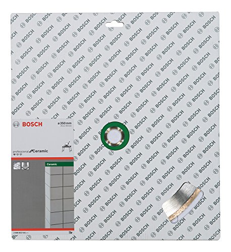 BOSCH Diamanttrennscheibe Standard für Ceramic, 350 x 30 und 25,40 x 2 x 7 mm, 2608602541 - 2