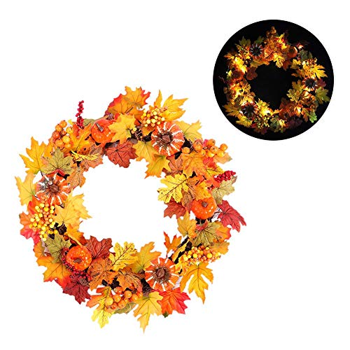 Guirnalda de la Navidad guirnalda decorativa de otoño guirnalda casa de compras centro comercial colgante decoración del hotel - Yves25Tate